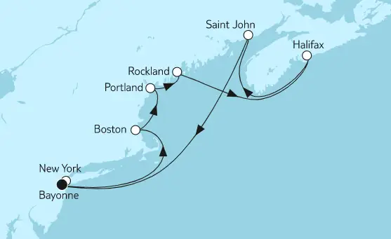 Mein Schiff Nordamerika-Kreuzfahrt 2023: Nordamerika mit Kanada