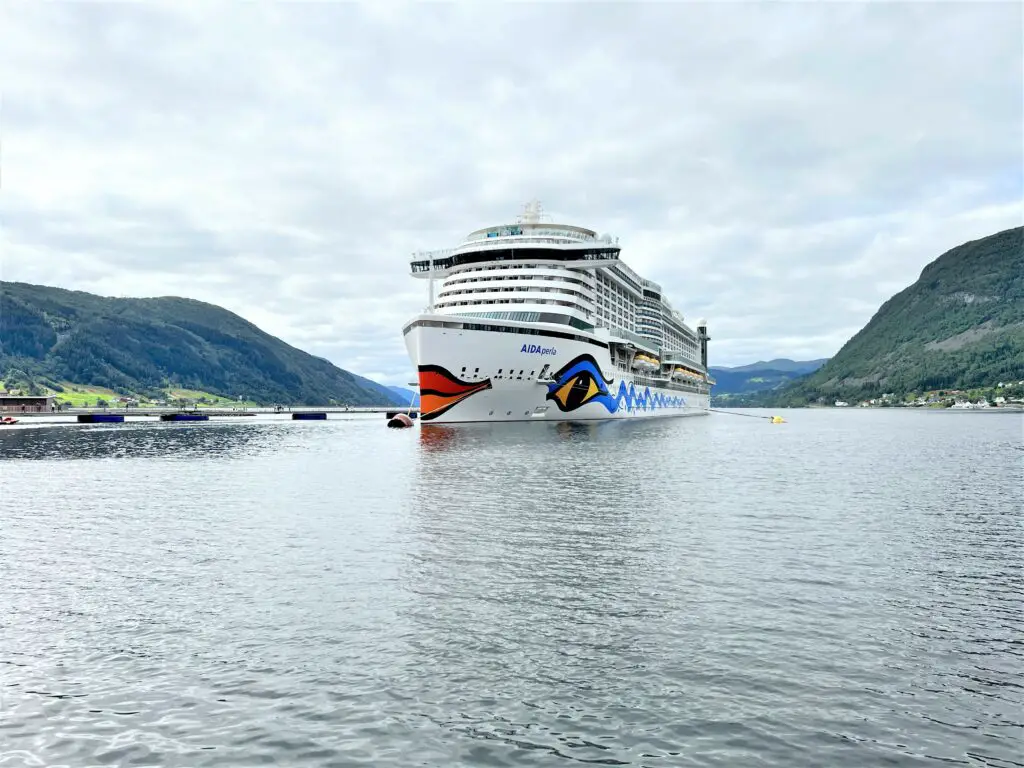 Kreuzfahrthafen Nordfjordeid