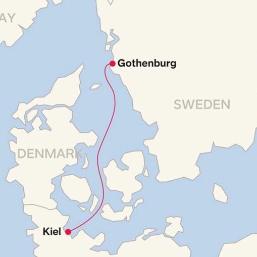 Fähre nach Göteborg und Kiel