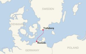 Spannende Fhre Trelleborg Rostock Bild