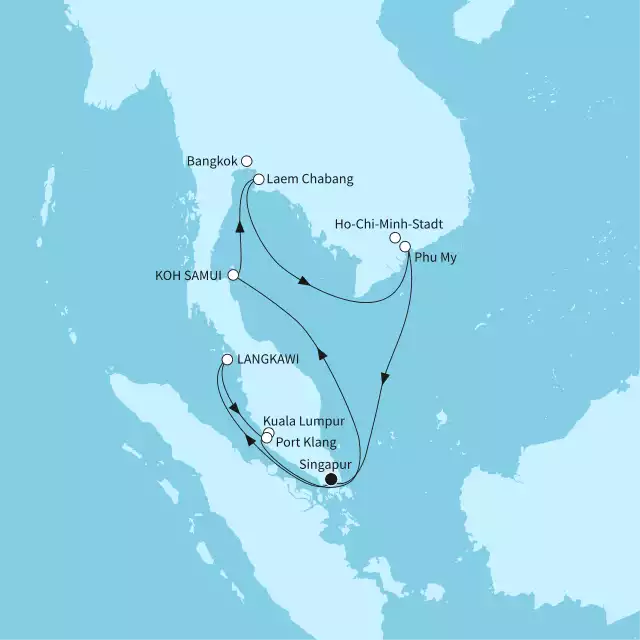  Mein Schiff 6 Routenplan - aktuelle Routen 2024 - Kreuzfahrt.org 